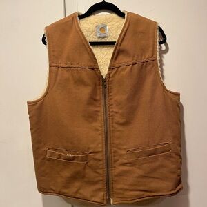 Carhartt Men’s Tan Wool Vest XL